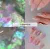 Xiaohongshu Arte de Uñas Polvo de Brocado Polvo Opalino Polvo de Terciopelo de Cristal de Hielo Cambia de Color Brillo para Uñas Shimmer Shimmer Arte de Uñas