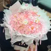 Presente de Dia dos Namorados Chinês para Meninas e Esposas: Buquê de Flores de Sabão Simulador de Dopamina, Presente Criativo de Aniversário
