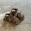 Sandálias Romanas Trançadas Retro Estilo Coreano para Crianças Novo Estilo Verão 2026