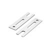 Dispositivo anticaída para ventanas correderas Puertas y ventanas de aleación de aluminio Bloque de cierre anticaída Dispositivo de lámina antirrobo Accesorios anticaída para puertas correderas