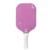 Conjunto completo de raquetes de pickleball em fibra de carbono com acabamento fosco texturizado, adequado para crianças e adultos