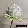 Flor Artificial de Anêmona Aveludada de Alta Qualidade, Flor Acolchoada com Agulha, Adereços para Fotografia de Casamento, Enfeites de Decoração para Casa, Flor Artificial