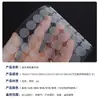 Velcro Redondo Adhesivo Transparente Libro Silencioso DIY Hebilla para Suegra Materiales Didácticos para Jardín de Infantes Velcro Redondo Venta al por Mayor