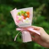 Flores de Hilo Tejido, Flores Artificiales, Pequeños Ramos, Flores Pomposas, Flores Falsas, Ramos Hechos a Mano, Fabricantes, Venta al Por Mayor Transfronteriza, Recuerdos, Regalos