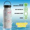 50 Calcomanías de graffiti con citas inspiradoras coloridas sobre sobriedad para fundas de teléfono, tabletas, botellas de agua, cuadernos, calcomanías impermeables