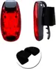 Luz de advertencia para ciclismo nocturno al aire libre luz trasera de bicicleta luz colgante luz de mochila luz de casco luz de advertencia para correr