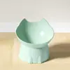 Nuevo Comedero para Mascotas de Estilo Nórdico Transfronterizo que Protege la Columna Cervical, Comedero Elevado para Perros, Comedero Inclinado de Plástico Antiderrames para Comida de Gato