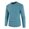 Suéter de Malha Casual Masculino Slim Fit Gola Redonda Estilo Coreano, Rombo Cruzado, Novo para Outono e Inverno 2021, Tamanho Grande para Comércio Exterior