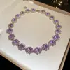 Pendientes Redondos de Diamante de Segunda Mano Vintage Collar Cadena para Suéter Estilo Palacio Retro Exquisito Conjunto de Joyería Versátil
