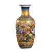Vaso de esmalte Jingdezhen vaso cerâmico decorativo artesanato ornamentos de porcelana ornamentos de móveis de escritório antigos