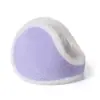 Novas Orelheiras de Inverno com Veludo e Espessamento, Bolsas de Proteção para Ouvidos de Outono e Inverno para Casais, Grades Coloridas com Bordas de Pelúcia, Orelheiras à Prova de Frio de Outono