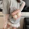 Elegante Bolso de Hombro Pequeño de Estilo Coreano Versátil 2025 Primavera y Verano Nuevo Bolso de Mano Bolso para Mujer Estilo Extranjero Caja Cuadrada Bolso Cruzado