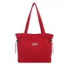 Bolsa Tote de Ombro Casual Versátil Leve e de Grande Capacidade Nova Moda Outono 2026 para Estudantes Universitários que Vão para a Aula