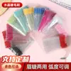 Pincel de Cílios Haste de Cristal Atacado de Ponto Dupla Face para Sobrancelha e Cílios Curvador de Cílios Alongamento Colorido Ferramenta de Beleza Pente de Cílios