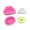 Molde de Silicone Gatinho Queijo Molde de Silicone Pinça Gatinho Pão Molde de Silicone para Assar Chocolate Mousse