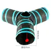 Túnel Laberinto para Gatos Extra Grande Túnel para Gatos Mascotas Juguete para Gatos Túnel Arcoíris para Gatos Juguete de Túnel Interactivo