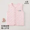 Chaleco para bebés, adecuado para otoño, hecho de algodón puro, elegante chaleco acolchado clase A para bebés y niños pequeños