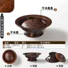 Prato redondo de melamina Xiangyuanmei para apresentação de ingredientes de hot pot em restaurantes e hotéis, prato para acompanhamento de frutos do mar e sashimi com gelo seco