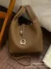 Bolso de Mano de Oficina Súper Moderno para Mujer, Nueva Moda Primavera 2026 Bolso de Hombro Versátil con un Toque de Lujo, Bolso Cruzado Tipo Cubo