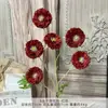 Flores Artificiais de Peônia de 6 Camadas para Decoração de Corredor de Casamento, Flores para Decoração de Salão de Casamento, Flores Artificiais de Plástico Arranjo de Flores DIY