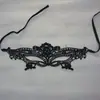 Máscara de Olho com Recortes de Renda Máscara de Renda Rainha da Boate Festa Conjunto de Lingerie Sexy Acessórios Máscara de Olho de Renda