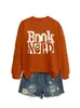 Nerd de Libros Amazon Ebay Estación Independiente Moda Elegante Casual Nueva Sudadera Camiseta Básica para Mujer Otoño e Invierno