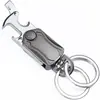 Con llavero colgante de cuchillo, llavero de giroscopio para la punta del dedo, llavero abridor de botellas, llavero de cuchillo express
