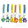 Llavero Colgante Pokemon Dibujos Animados Pikachu Squirtle Llavero de PVC Bolsa Sorpresa