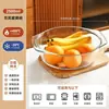 Recipiente para aquecer no micro-ondas para uso doméstico, resistente a altas temperaturas, com bandeja para cozinhar no vapor, tigela de vidro, vaporizador para aquecer pães, dispositivo de cozimento a vapor