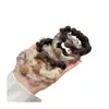 Elástico de Cabelo com Strass de Organza, Faixa de Cabelo Plissada de Rede, Acessório de Cabelo, Elástico de Cabelo da Moda, Novo Cordão de Cabelo, Argola de Cabelo de Organza