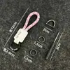 Chaveiro Pingente de Couro de Vaca Criativo Personalizado Exquisito Decoração de Mochila de Casal Cachorro Carro Chaveiro Transfronteiriço