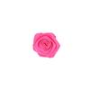 Flor rosa de cinta estilo coreano flor de rosa hecha a mano cinturón de poliéster flor para sostener la novia caja de regalo de dulces material de accesorios flor 4.5CM