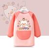 Roupas de pintura infantil, macacão impermeável antissujeira, avental de pintura para bebê, jardim de infância, manga comprida, babador de jantar antivestido