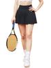 Falda de tenis de verano transfronteriza para mujer, ropa de tenis antiluz, falda pantalón, deportes de ocio, fitness, falda plisada de media longitud al por mayor