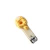 Cortador de unhas de gatinho fofo de desenho animado adulto cortador de unhas anti-respingos pacote único cortador de unhas dobrável cortador de unhas