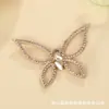 Acessórios de Borboleta em Malha com Strass Coreanos de Alta Qualidade para Roupas, Sapatos e Bolsas Acessórios Decorativos Artesanais DIY
