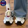Novos Tênis Esportivos Casuais de Malha Respirável para o Verão de 2024, Sapatos Chunky para Aumentar a Altura para Mulheres Baixas, Versáteis