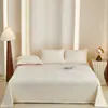 Veludo de Leite Peça Única Temporada Outono e Inverno Mais Veludo Tatami Conjunto de Três Peças Coral Esculpido Floral Rasgado Floral Veludo de Leite Lençol de Cama Estendido Kang