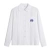 Uniforme de Ensino Médio Anexo Departamento Japonês Uniforme da Universidade Normal de Taiwan Camisa para Apresentação em Grupo Camisa Estilo Faculdade Feminina Vestido de Aula Terno