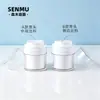 En stock, cosméticos, lata de crema facial de plástico de doble capa de 15 g, botella de crema al vacío de 30 g, subbotella de loción prensada de 50 g