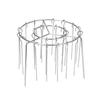 Freidora de aire vertical con parrilla redonda colgante de acero inoxidable, universal, para kebab, cocina, horno doméstico, accesorios al por mayor