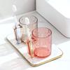 Venda Direta da Fábrica Escova de Dentes Doméstica e Copo de Enxágue Bucal com Alça, Caixa de Armazenamento de Pasta de Dente e Escova de Dentes, Copo Simples para Lavar, Dropshipping de Peça Única