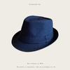 Sombrero de Jazz de Primavera y Otoño Nuevo para Hombre y Mujer Sombrero de Moda Sombrero de Copa Vintage Combinable Casual Estilo Británico Sombrero Panamá Sombrero de Ala Curvada