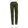 Pantalones casuales elegantes hechos a medida para el trabajo, nuevos de primavera/otoño, de cintura alta, rectos, corte ajustado, modernos, versátiles, pantalones de trabajo