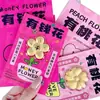 Oro Puro 999, Set de Adornos de Lujo con Concha de Agua, Mismo Estilo que el Oro, Contiene Oro, Set de Adornos de Flor de Durazno, Popular en Transmisiones en Vivo, Al por Mayor