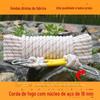 Corda de segurança contra incêndio com núcleo de aço de 16mm corda de resgate corda de fuga de incêndio doméstica corda de emergência corda de auto-resgate instalação de ar condicionado