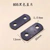 Amazon Transfronterizo Negro Tipo Z Alto y Bajo Voltaje Lámina Pintura Decorativa Panel Trasero Fijación Código de Ángulo Trapezoidal Conector de Fijación para Muebles