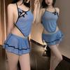 Lencería Sexy Cheongsam Uniforme Tentación Cama Provocación No Necesita Quitarse Set Pasión Sexy Pijama 1209