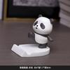 Bonito Panda Suporte Do Telefone Móvel Tablet PC Suporte Desktop Escritório Estudante Suprimentos Resina Artesanato Enfeites