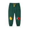 Calça de moletom infantil de AostaBetty, outono novo, estilo europeu e americano, bordado de desenho animado, calça esportiva